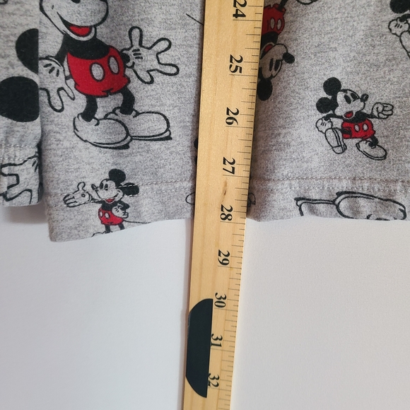 Disney Mickey Mouse Womens Lounge Pajamas - Gray and Red Size Xl - Picture 8 of 12
